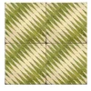 Verde Collina Set di 4 piastrelle #2