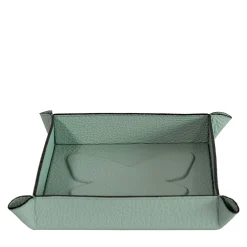 Vide-Poche Michelangelo Butterfly in pelle verde smeraldo